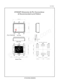 KT2520F38400ZAW18TEK Datasheet Pagina 4