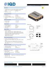 LFSPXO026368REEL Datasheet Cover