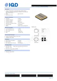 LFXTAL071257REEL Datasheet Cover