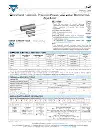 LVR05R0500FE12 Datasheet Cover
