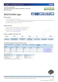 MCZ1210AH201L2 Datenblatt Cover