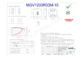 MGV1203R33M-10 Datasheet Copertura