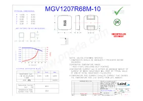 MGV1207R68M-10 Datasheet Cover