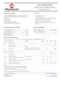 MX553BBB156M250-TR Datasheet Cover