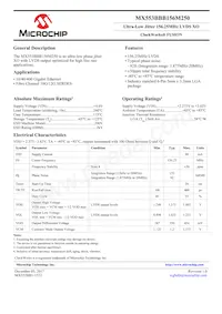 MX553BBB156M250-TR Datenblatt Cover