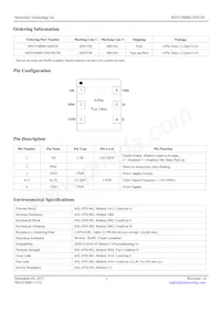 MX553BBB156M250-TR Datasheet Page 2