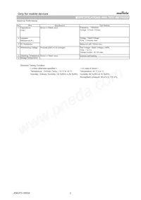 NFM15PC146R0G3D Datasheet Pagina 2