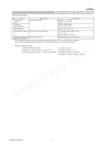 NFM31KC103R1H3L Datasheet Page 2