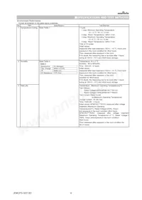 NFM31KC103R1H3L Datasheet Pagina 4