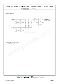 NX7021E0150.000000 Datasheet Page 4