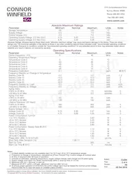 OH100-50503CV-020.0M Datasheet Page 2