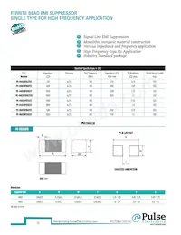 PE-0402HFB601ST Datasheet Pagina 12