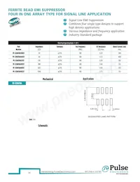 PE-0402HFB601ST Datasheet Pagina 14