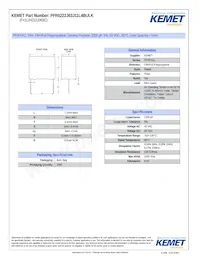 PFR5222J63J11L4BULK Datasheet Copertura