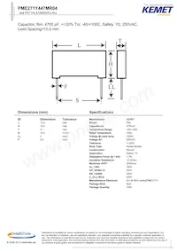 PME271Y447MR04 Datasheet Cover