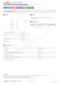 RCER72A103K0DBH03A Datasheet Copertura