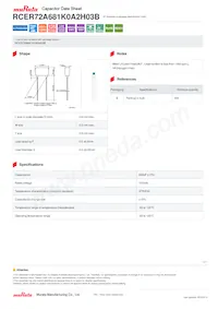 RCER72A681K0A2H03B Datasheet Cover