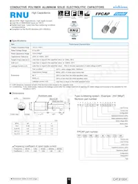 RNU1J560MDN1 Datasheet Cover