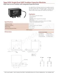 SCM205K122H1N29-F 데이터 시트 표지