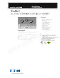 SD6020-2R2-R Datasheet Cover