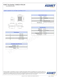 SSHB21H-R051100 데이터 시트 표지