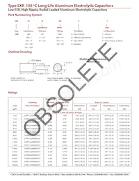 SXR471M035AT Datasheet Page 2