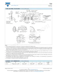 T22C686K050EZS Datasheet Page 3