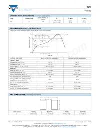 T22C686K050EZS Datasheet Page 4