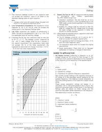 T22C686K050EZS Datasheet Page 8