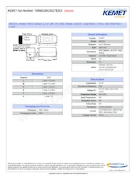 T495B225K035ZTE2K0 Datasheet Cover