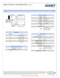 T510X476M035ZTE055 Datasheet Cover