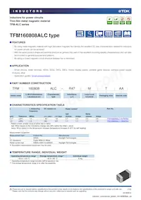 TFM160808ALC-R47MTAA Datenblatt Cover