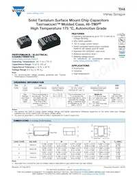 TH4C476K6R3C0800 Datasheet Cover