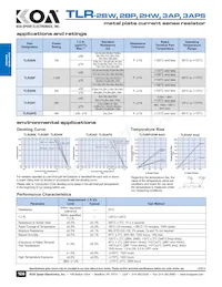TLR3APSDTE3L00F50 Datasheet Page 2
