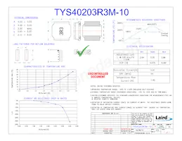 TYS40203R3M-10 Datasheet Copertura