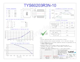 TYS60203R3N-10 Datasheet Copertura