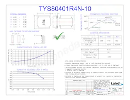 TYS80401R4N-10 Datasheet Copertura