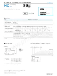UHC1V4R7MDD Datasheet Cover