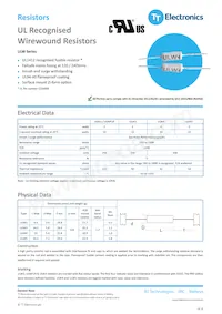 ULW5-100RJT075 Datasheet Cover