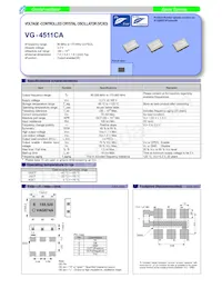 VG-4511CA 153.6000M-GGCT3 Datenblatt Cover