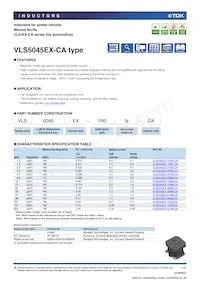 VLS5045EX-4R7M-CA Datenblatt Cover