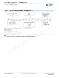 Y11190R40000D9W Datasheet Pagina 6