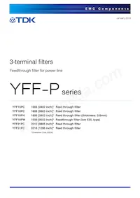 YFF21PC1E473M Datasheet Cover