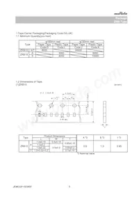 ZRB18AC81C106ME01L Datasheet Page 5