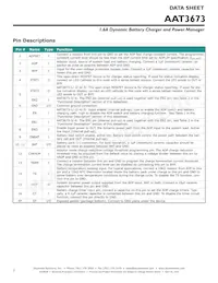 AAT3673IXN-4.2-1-T1 Datasheet Page 2