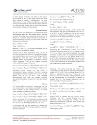 ACT3780QY-T Datasheet Pagina 10