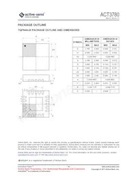 ACT3780QY-T Datasheet Page 19