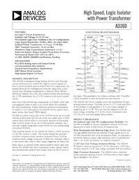 AD260BND-5 Datasheet Cover