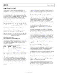 AD7877ACBZ-REEL Datasheet Page 20