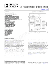 AD7879-1WACPZ-RL7 Datenblatt Cover